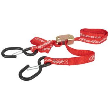 TIE DOWN CARABINER VERMELHO POLISPORT PAR