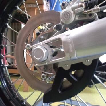 PROTECAO DISCO TRASEIRO ICE POLISH DTC PRETO CROSSPRO