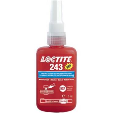 COLA PARAFUSOS Loctite 243 Primerless, Oil Tolerant, Removable Medium