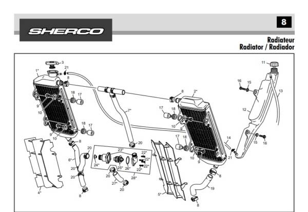 N19 TUBO INFERIOR ESQ SE 125 17-24