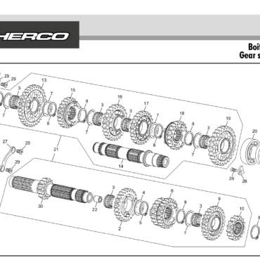 CAIXA DE VELOCIDADES 250-300 SE