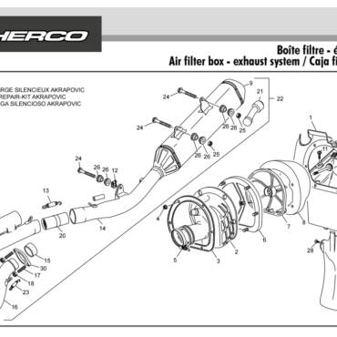 CAIXA FILTRO/ESCAPE SEF