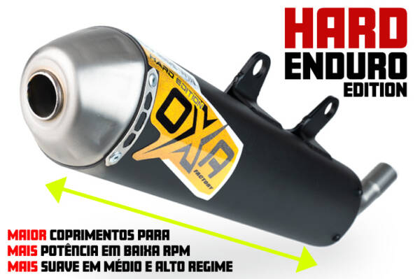 PONTEIRA DE ESCAPE HARD ENDURO EDITION OXA FACTORY